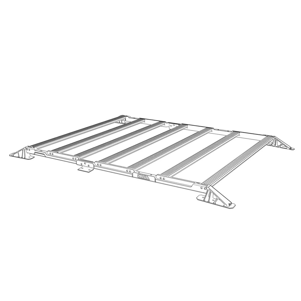 High Quality DAKA Aluminum Alloy Roof Rack Luggage Carrier Platform Modification Kit Side Ladder New Upgrade for GWM Tank 300